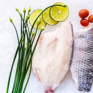 Tilapia Fillet Skin On 非洲鱼肉带皮